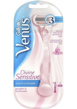 Станок для бритья женский Gillette Venus Divine Sensitive, 1 шт